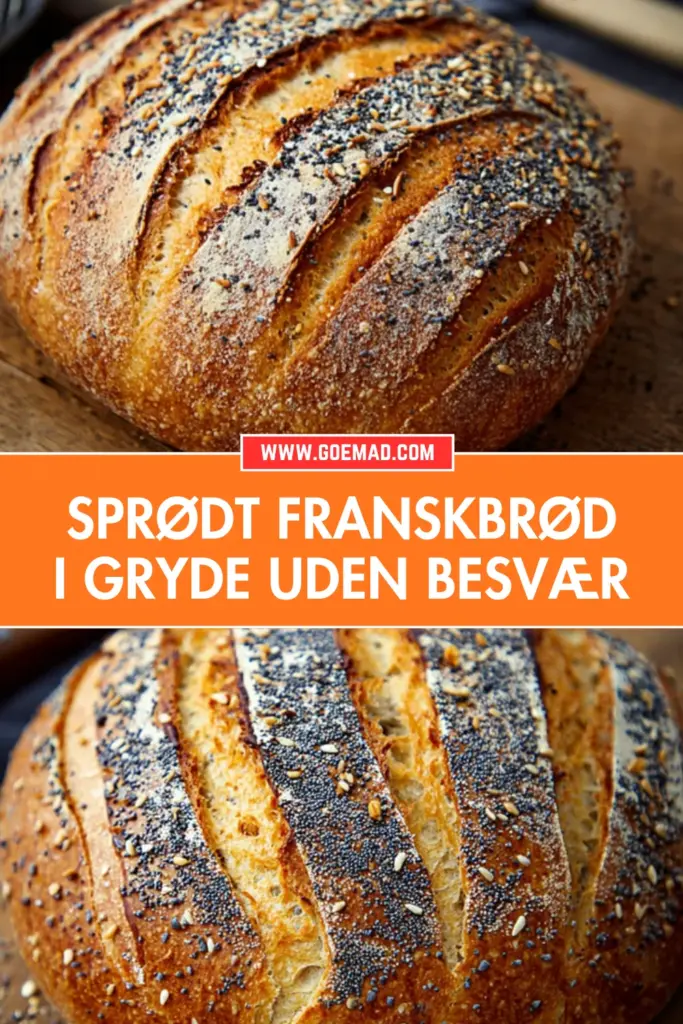 Sprødt franskbrød i gryde: den nemmeste opskrift til hjemmebagt brød