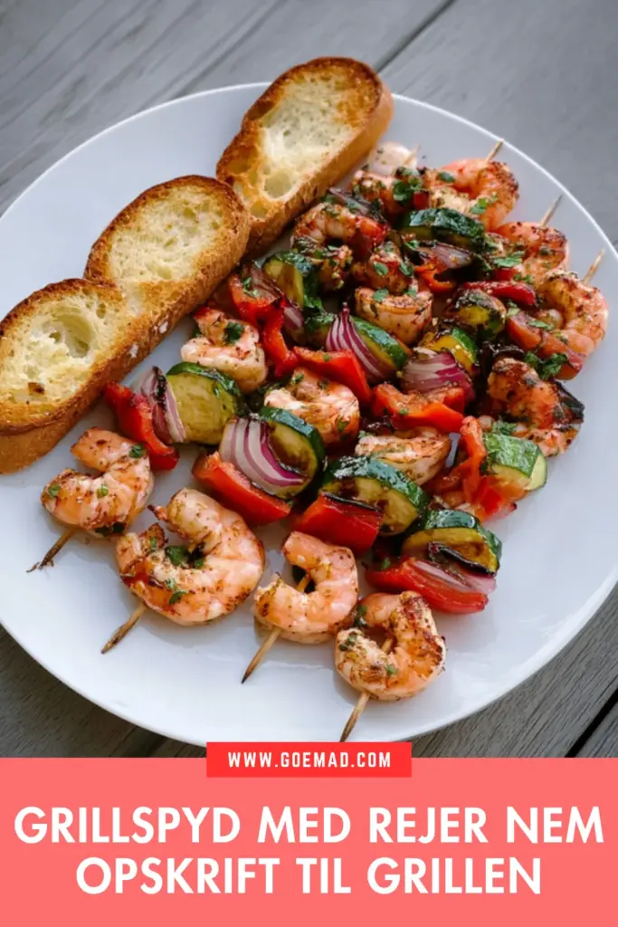 Grillspyd med rejer: nem og lækker opskrift til sommerens grill