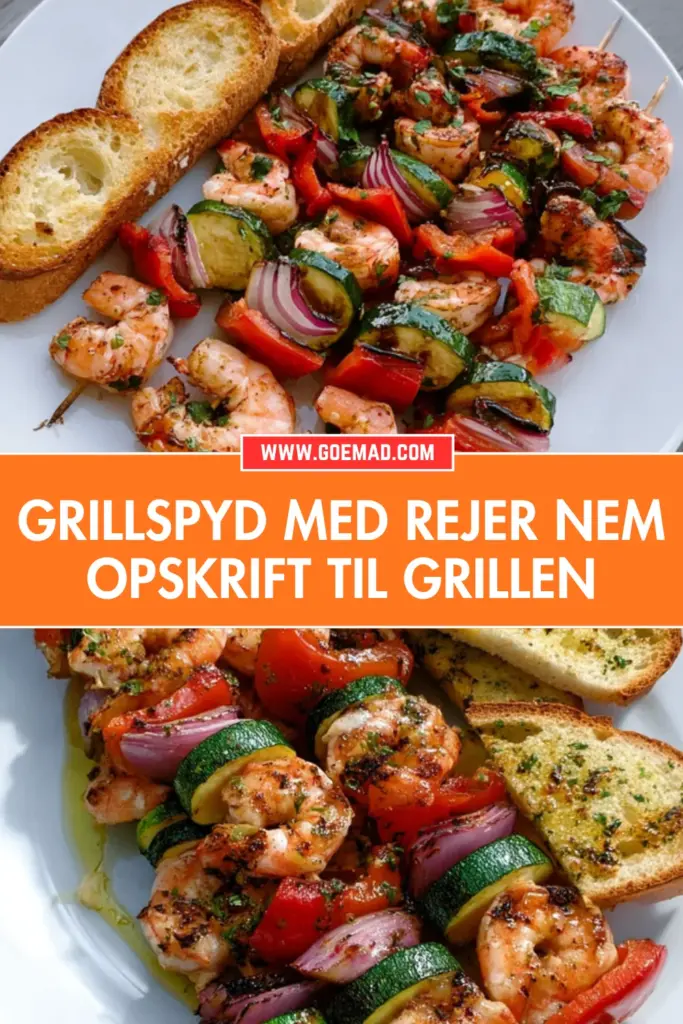 Grillspyd med rejer: nem og lækker opskrift til sommerens grill