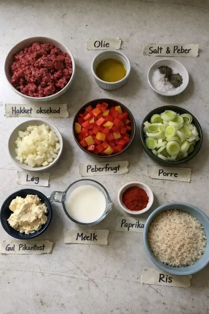 Hakkebøffer i fad med løg og brun sovs: den klassiske opskrift du vil lave igen og igen