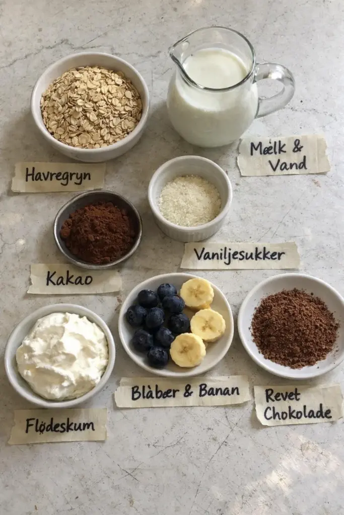 Havregrød med kakao: den bedste opskrift til en varm morgenmad