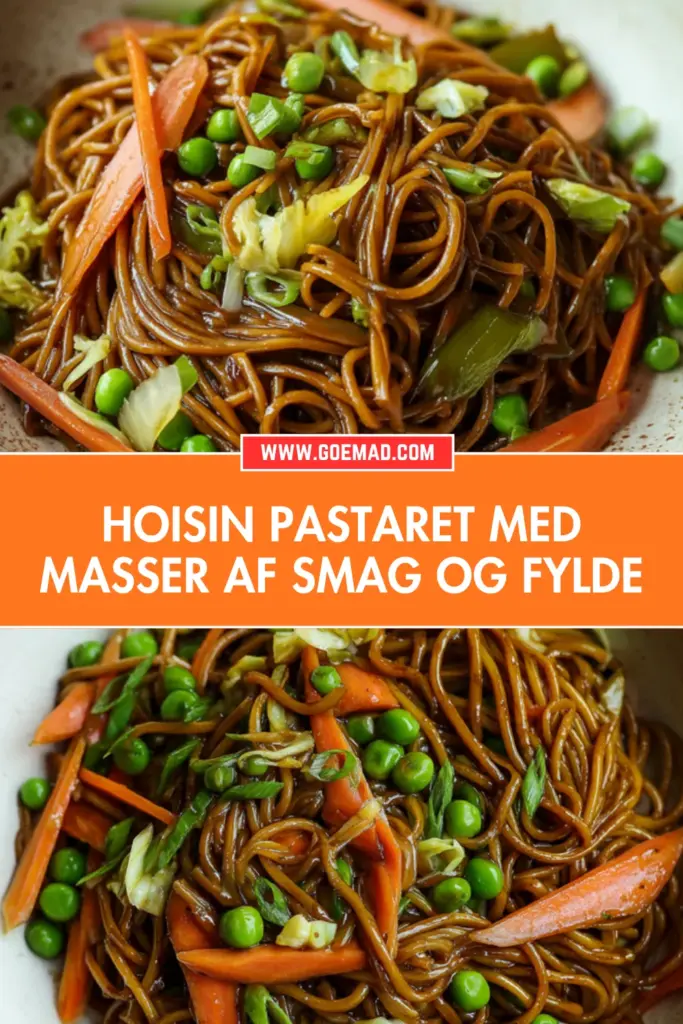 Hoisin pastaret med masser af smag: den bedste nemme opskrift