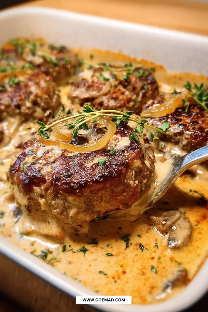 Jægerbøf med svampesauce: nem og mættende hverdagsklassiker