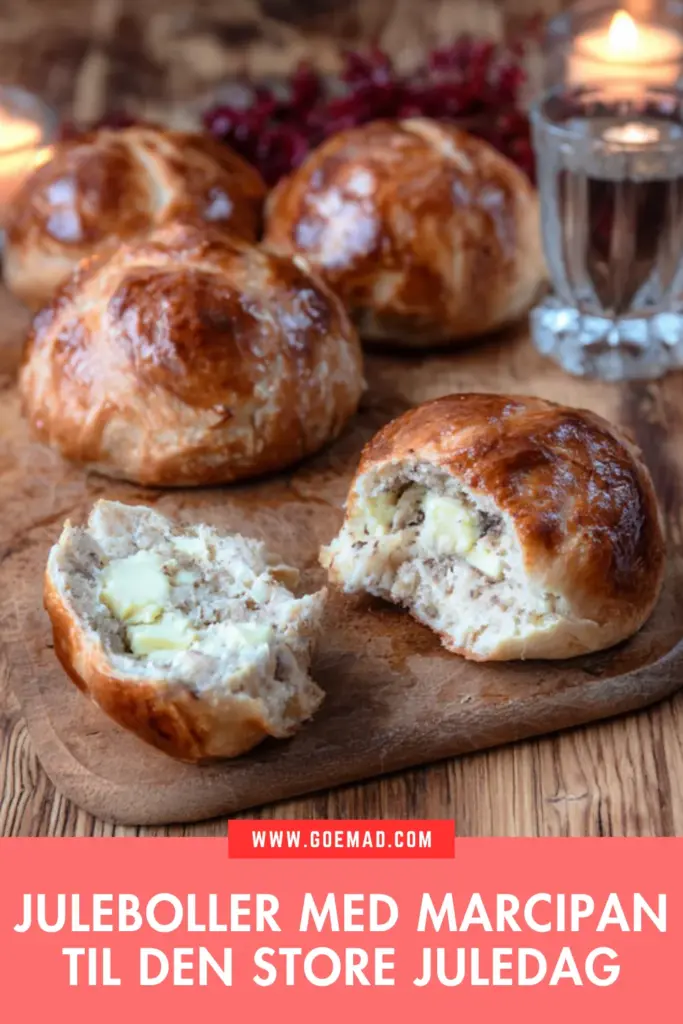 Juleboller med marcipan til en uforglemmelig julemorgon