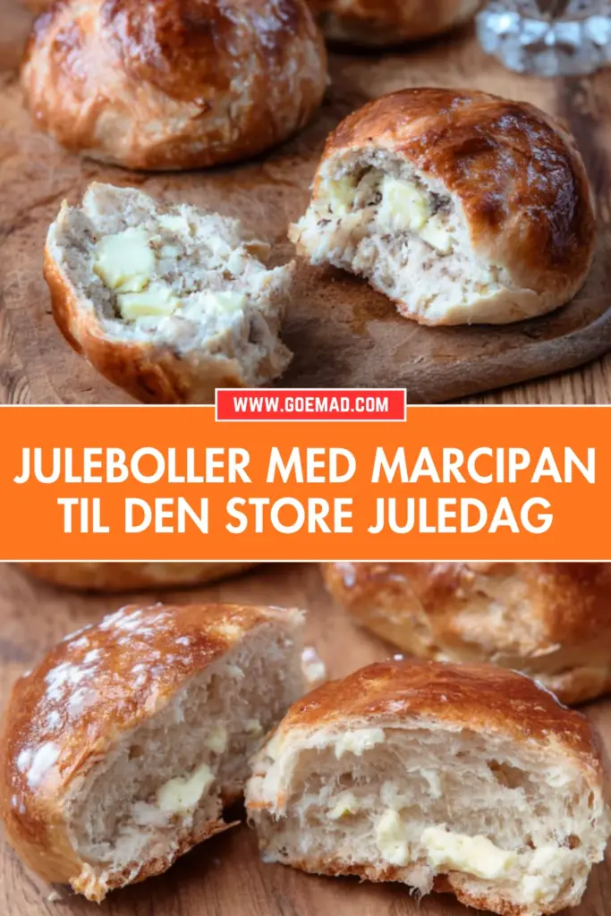 Juleboller med marcipan til en uforglemmelig julemorgon