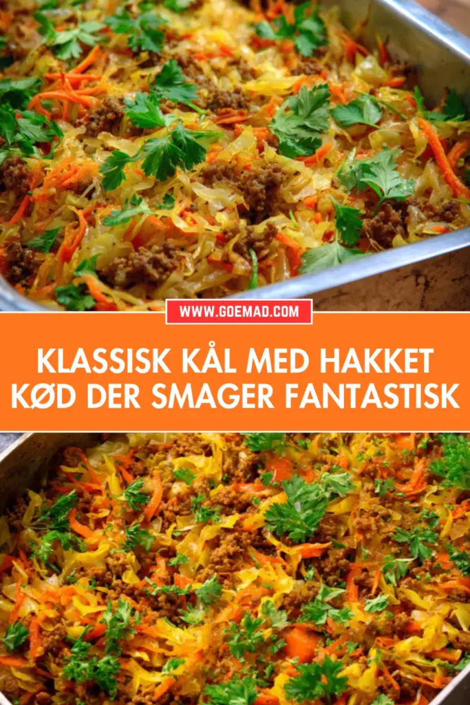 Nem kål med hakket kød: en klassisk hverdagsret der altid virker