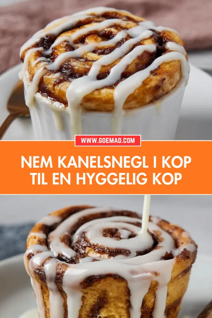 Kanelsnegl i kop: den nemmeste opskrift til en hyggelig stund