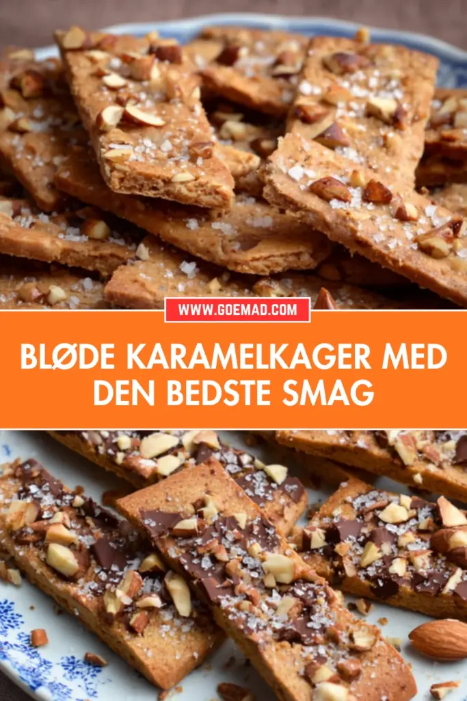 Bløde karamelkager med det bedste resultat hver gang