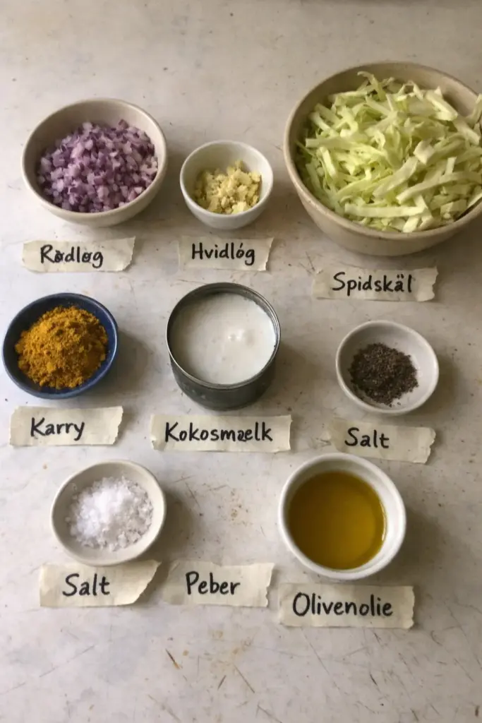 Karrykål der faktisk smager af noget: min bedste opskrift