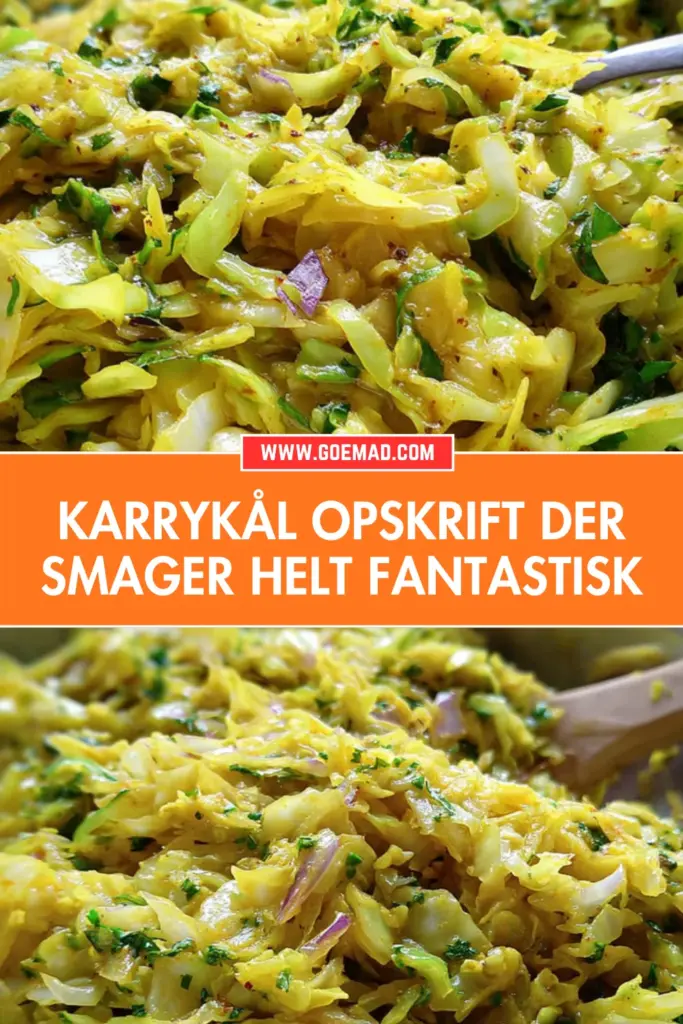 Karrykål der faktisk smager af noget: min bedste opskrift