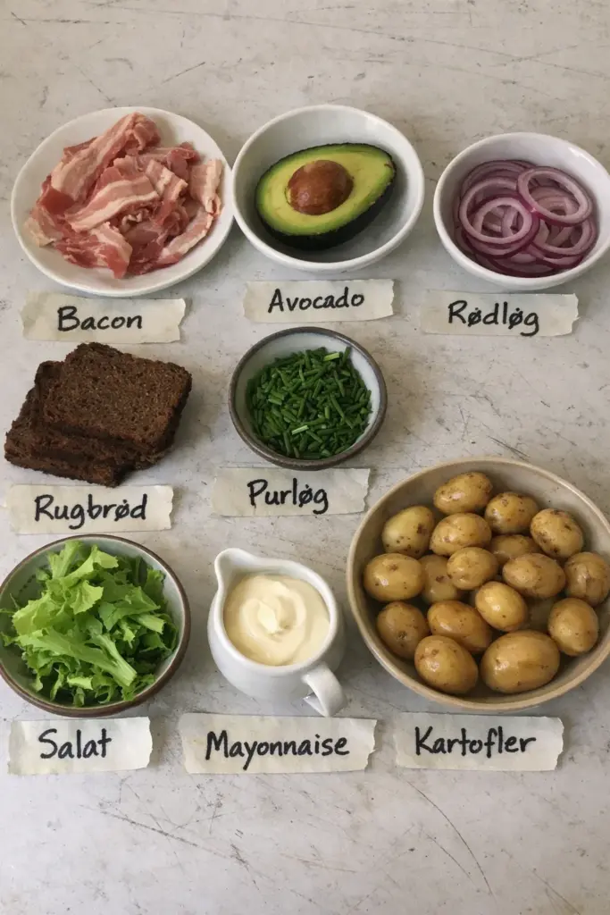 Klassisk kartoffelmad: den bedste opskrift med bacon og avocado