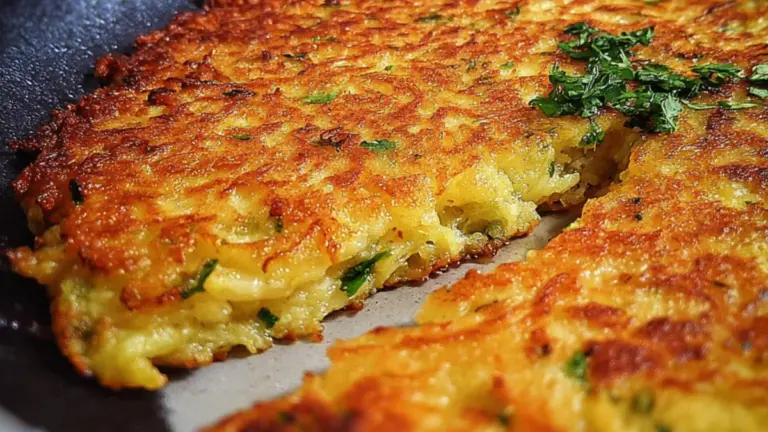 Sprød kartoffelpandekage: den bedste hjemmelavede opskrift