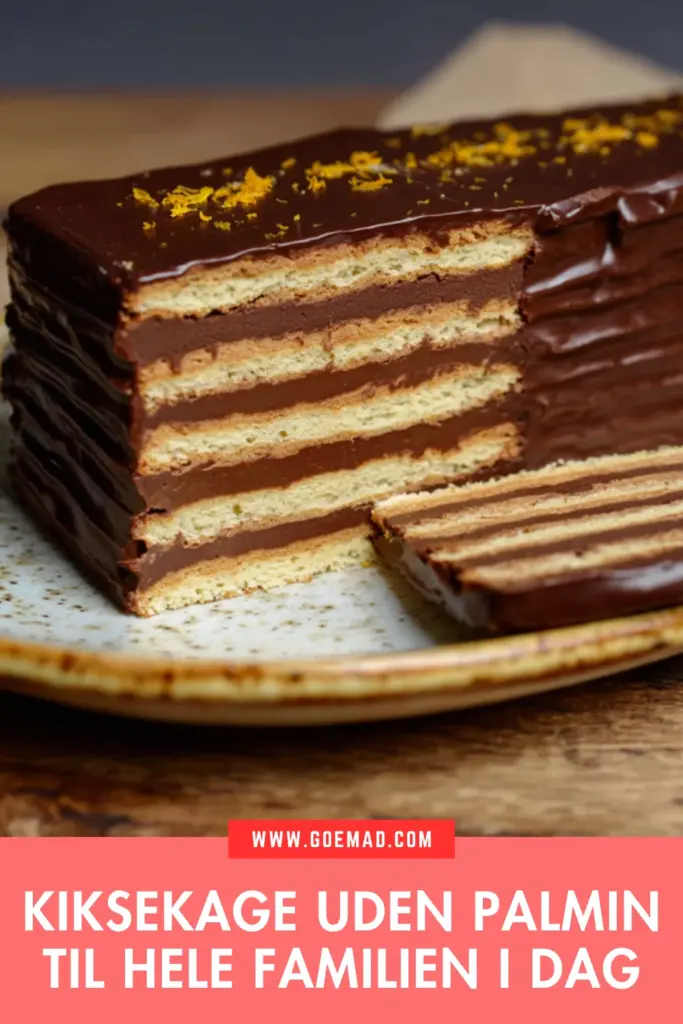 Kiksekage uden palmin: den klassiske opskrift din familie vil elske