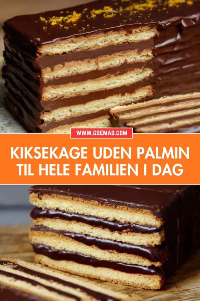 Kiksekage uden palmin: den klassiske opskrift din familie vil elske