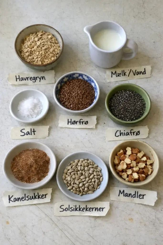 prødt knækbrød uden mel lavet på havregrød: den bedste opskrift