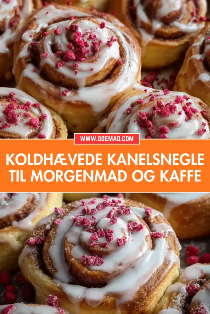 Koldhævede kanelsnegle: den bedste opskrift til morgenmad og kaffe