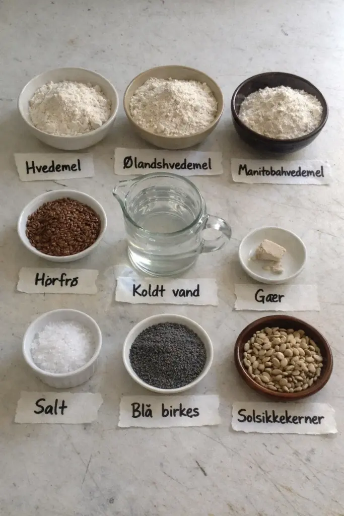 Koldhævet skagensbrød med sprød skorpe og perfekt krumme