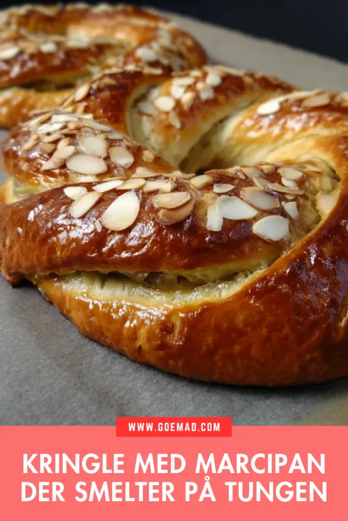 Kringle med marcipan der smelter på tungen: den klassiske hjemmelavede opskrift