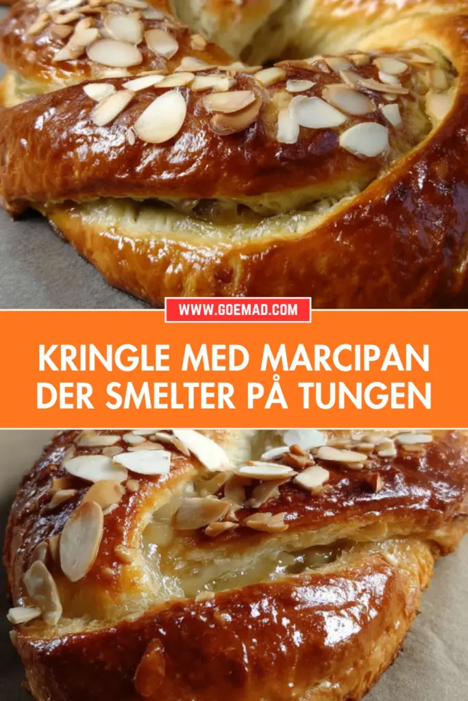 Kringle med marcipan der smelter på tungen: den klassiske hjemmelavede opskrift