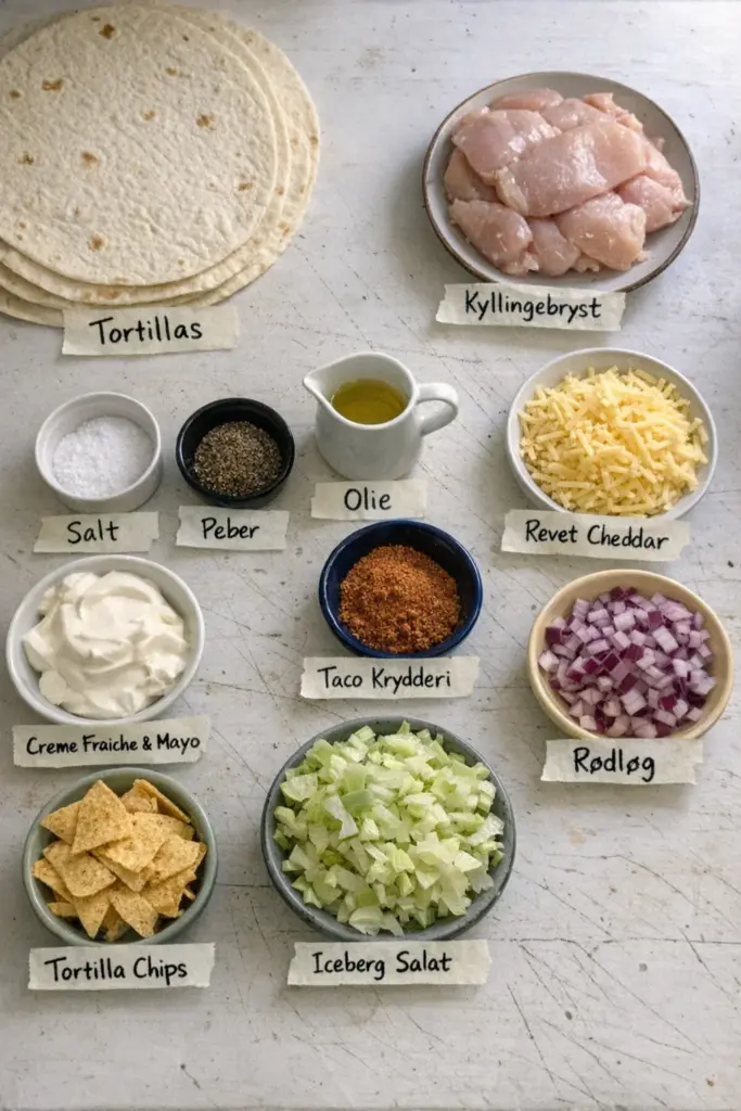 Kylling wrap med grøntsager og cheddar: en nem hverdagsopskrift du kommer tilbage til