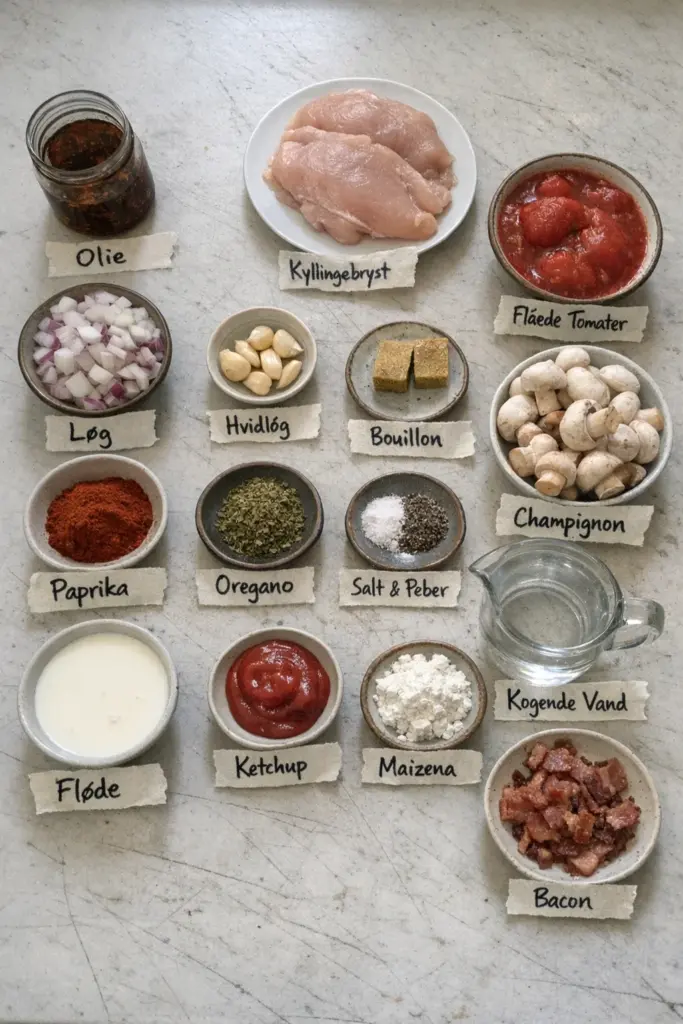 Kylling i fad med fløde: den nemmeste opskrift til en travl hverdag