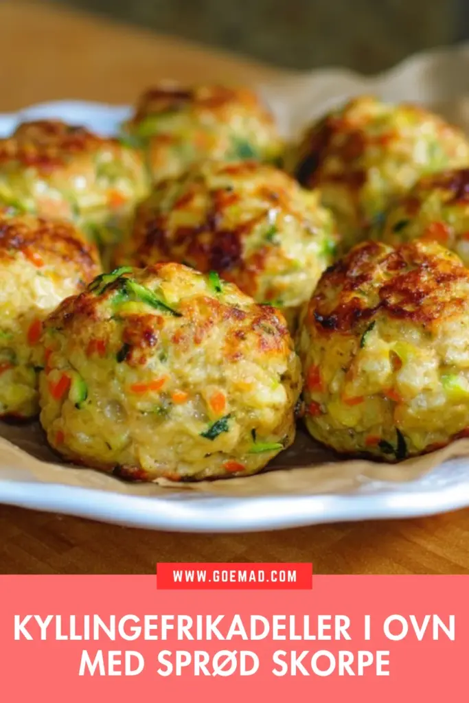 Kyllingefrikadeller i ovn med sprød skorpe: den bedste nemme opskrift