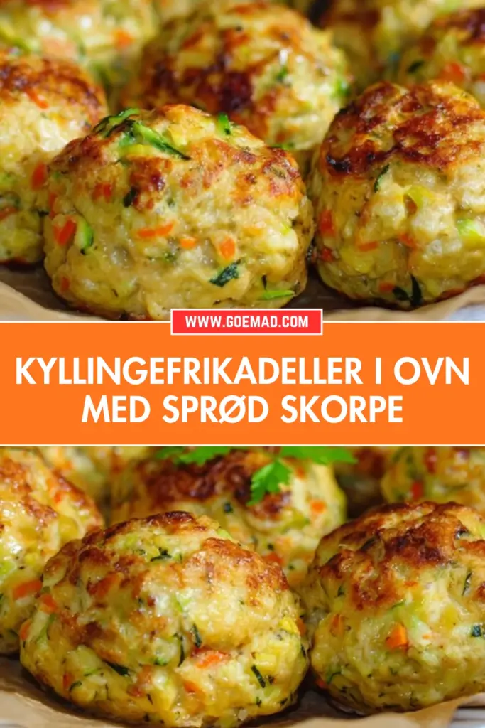 Kyllingefrikadeller i ovn med sprød skorpe: den bedste nemme opskrift