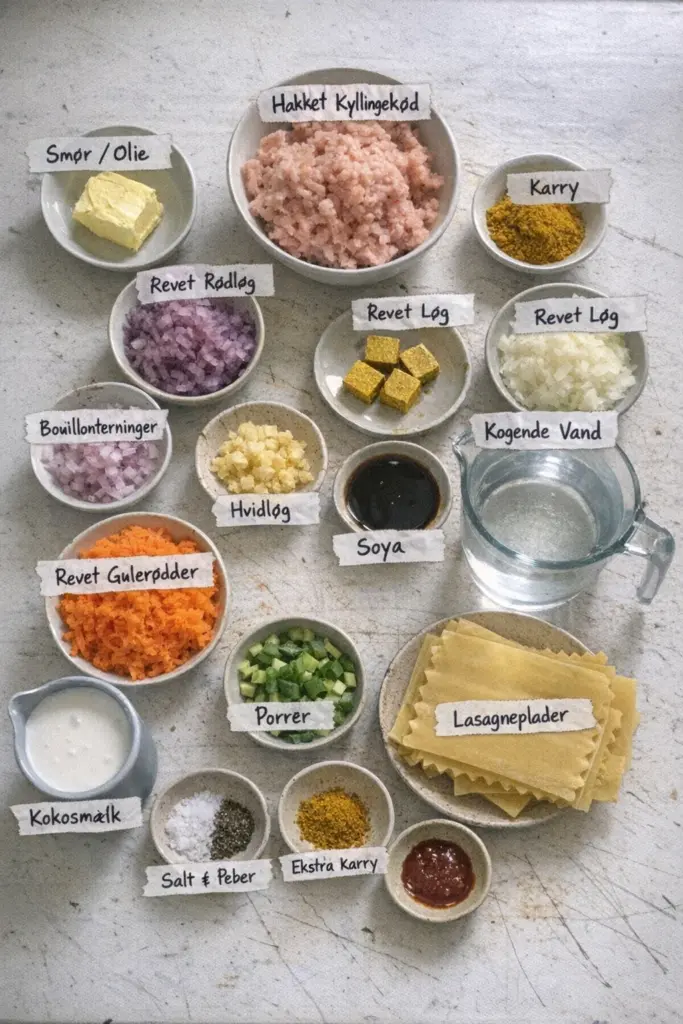 Klassisk kyllingelasagne der altid lykkes: nem hjemmelavet opskrift