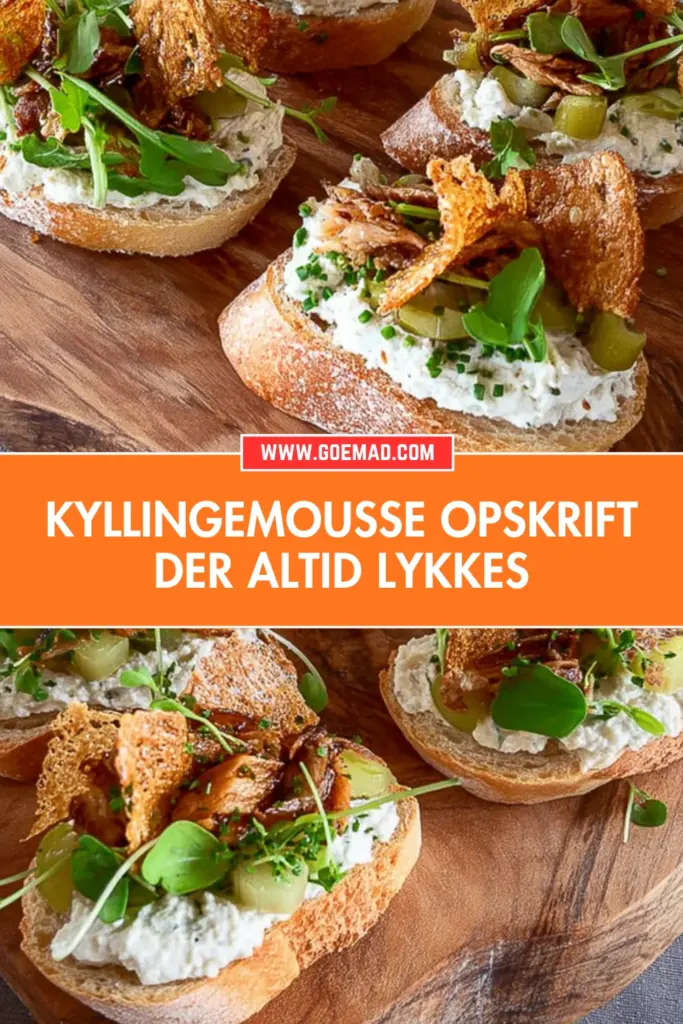 Kyllingemousse: den klassiske opskrift der altid lykkes