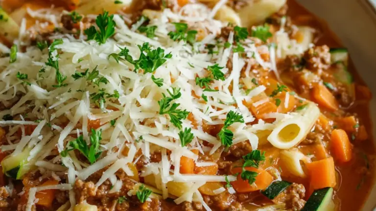 Nem lasagnesuppe med masser af smag: den bedste opskrift til hverdagen