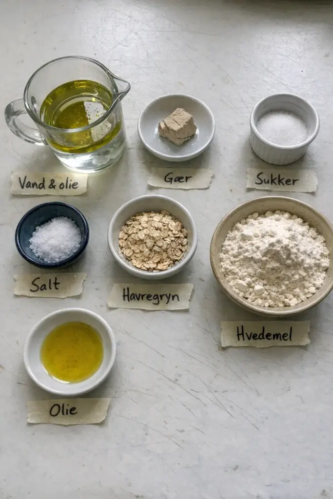 Koldhævede boller med havregryn der faktisk lykkes hver gang