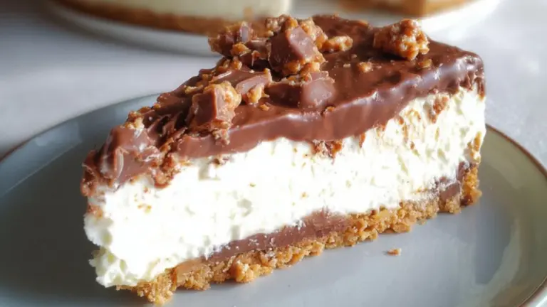Daim cheesecake: den bedste opskrift til en uimodståelig dessert