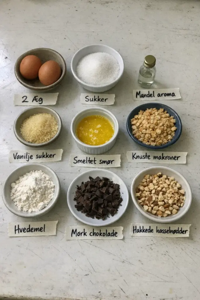 Makronmuffins der altid lykkes: nem opskrift med kokos og chokolade