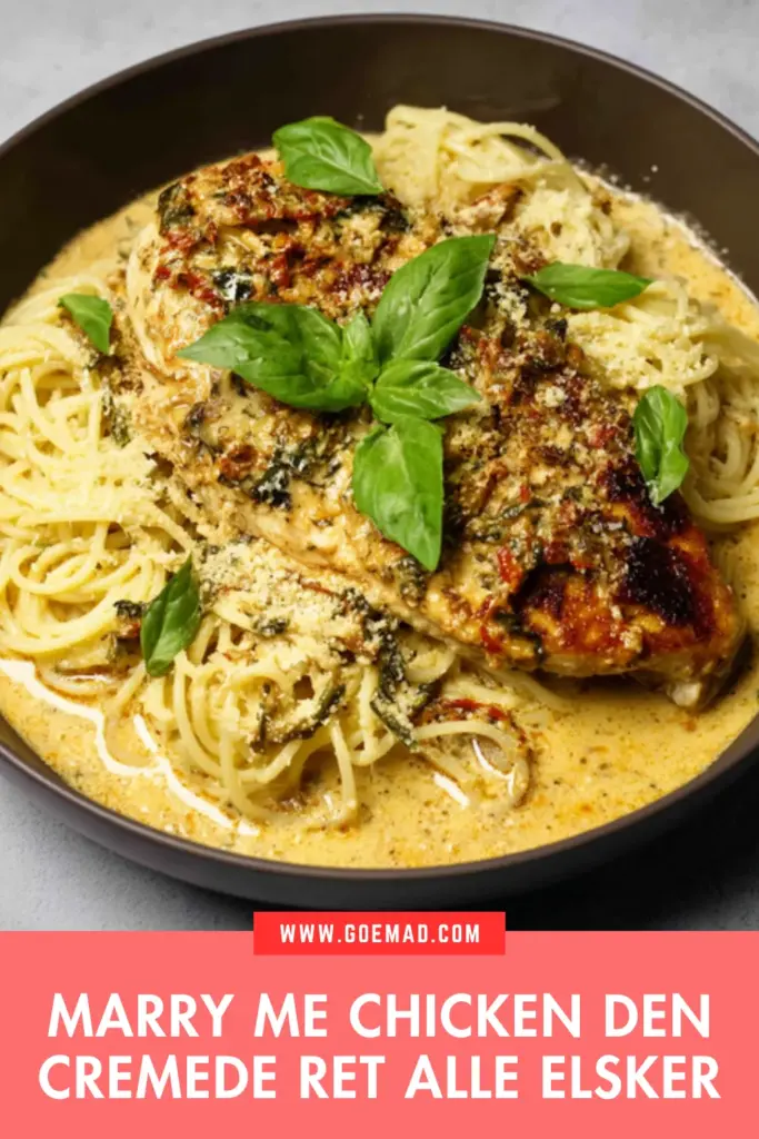 Marry Me Chicken: den cremede kyllingeret alle elsker