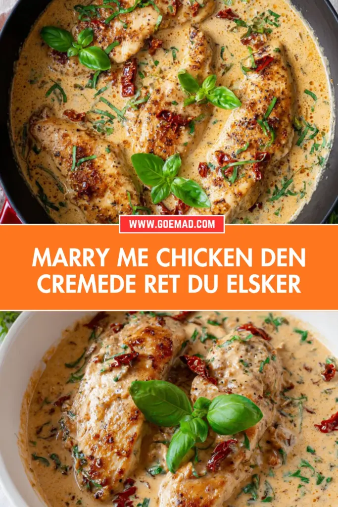 Marry Me Chicken: den cremede kyllingeret du ikke kan modstå