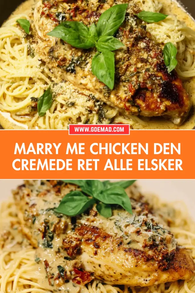 Marry Me Chicken: den cremede kyllingeret alle elsker
