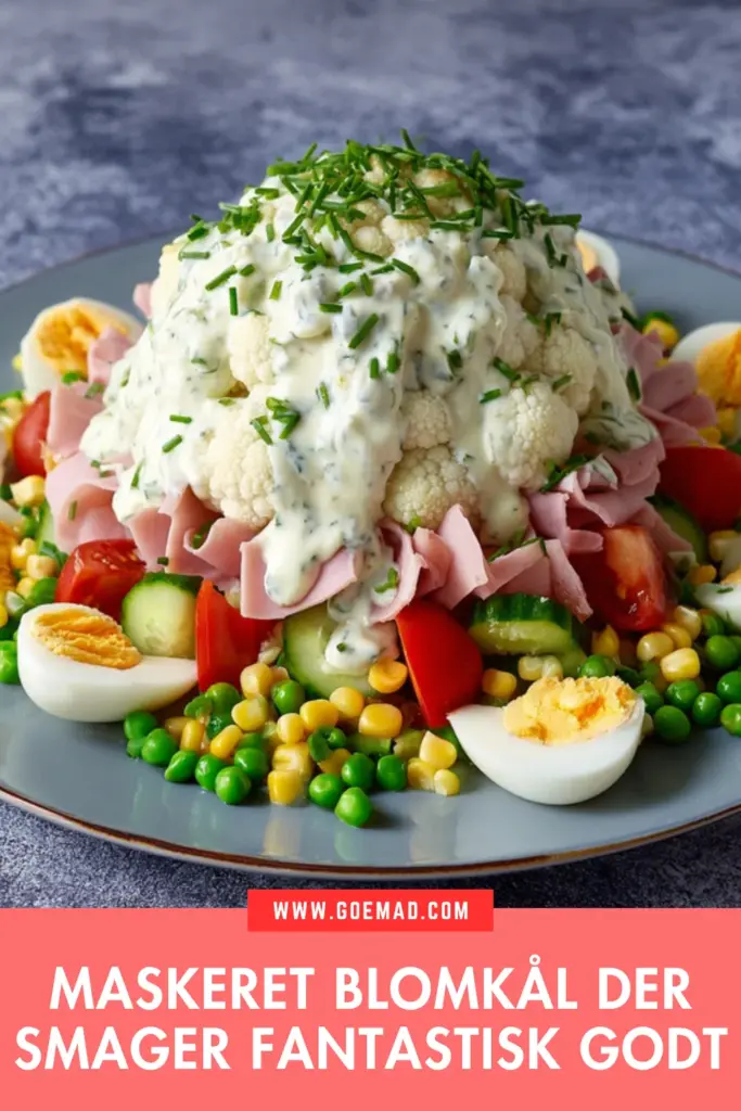 Maskeret blomkål: den klassiske opskrift der aldrig skuffer