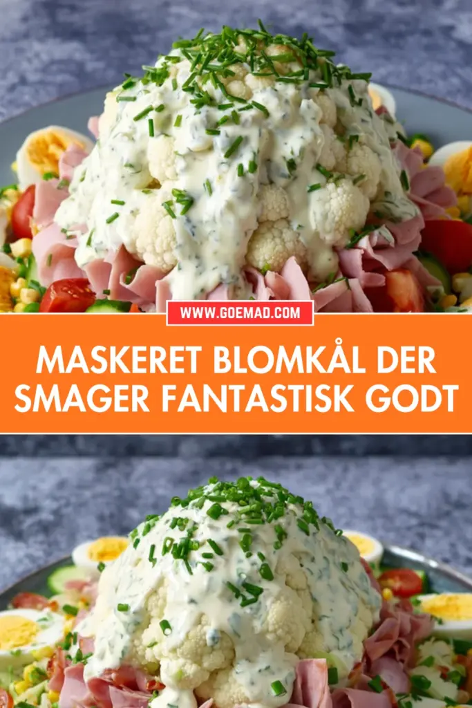 Maskeret blomkål: den klassiske opskrift der aldrig skuffer