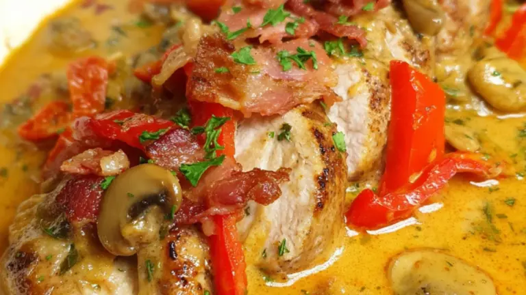 Saftig mørbrad i paprikasovs med fløde og masser af smag