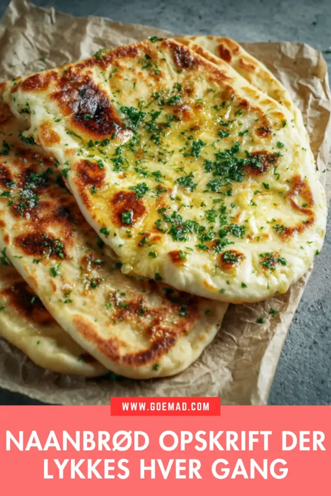 Sprødt naanbrød med ostefyld: nem opskrift til en perfekt hverdagsret