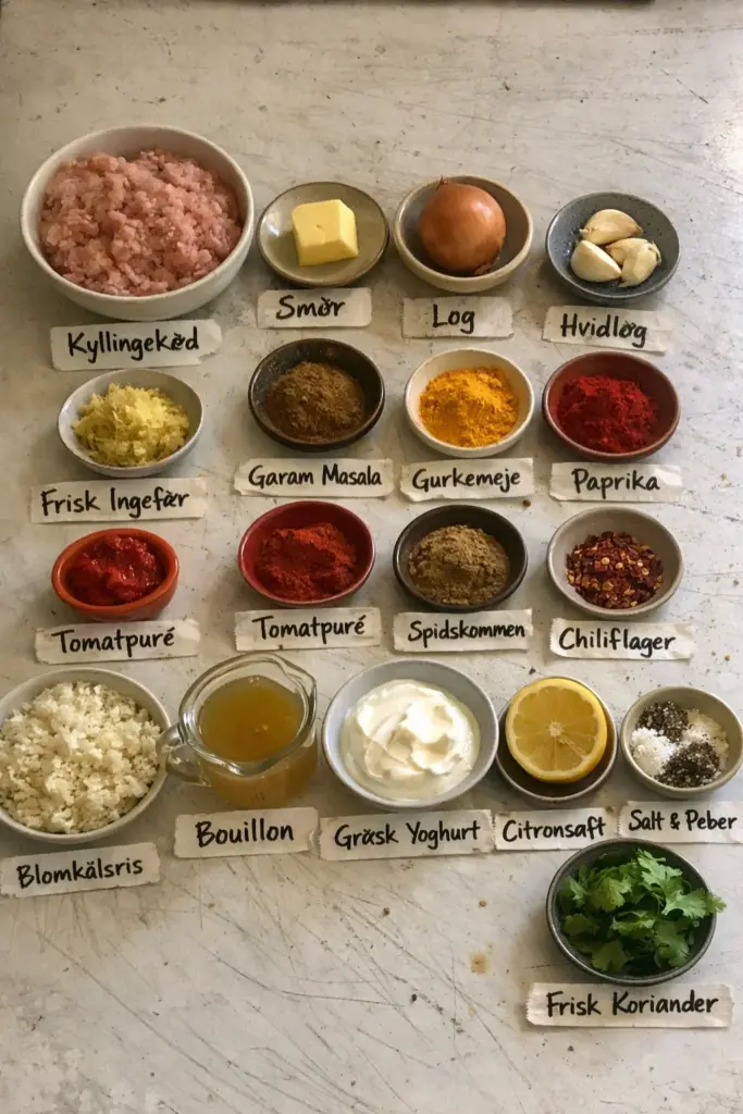 Nem butter chicken opskrift med masser af smag