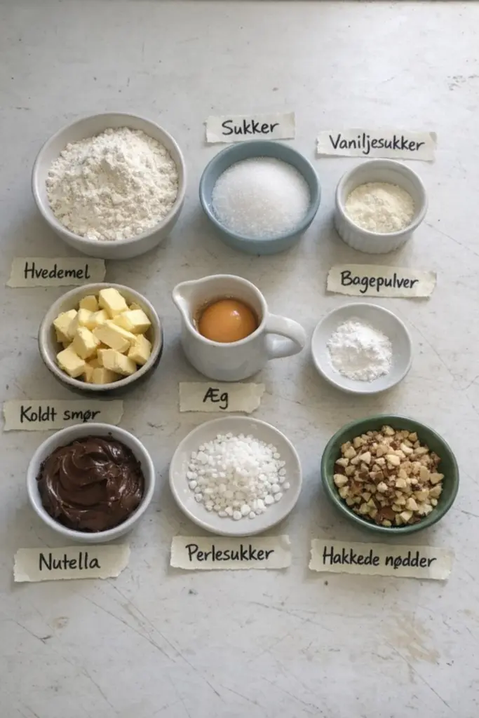 Nemme nutella småkager der altid bliver perfekte