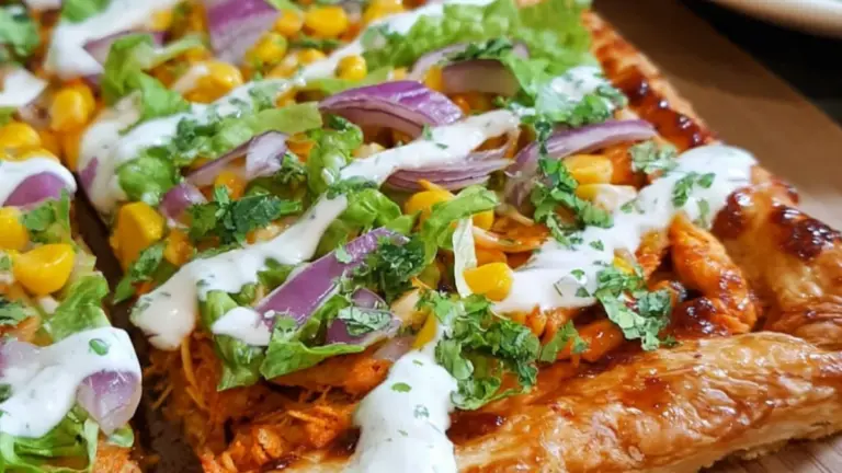 Omvendt tacotærte med sprød butterdej og kylling: nem hverdagsopskrift