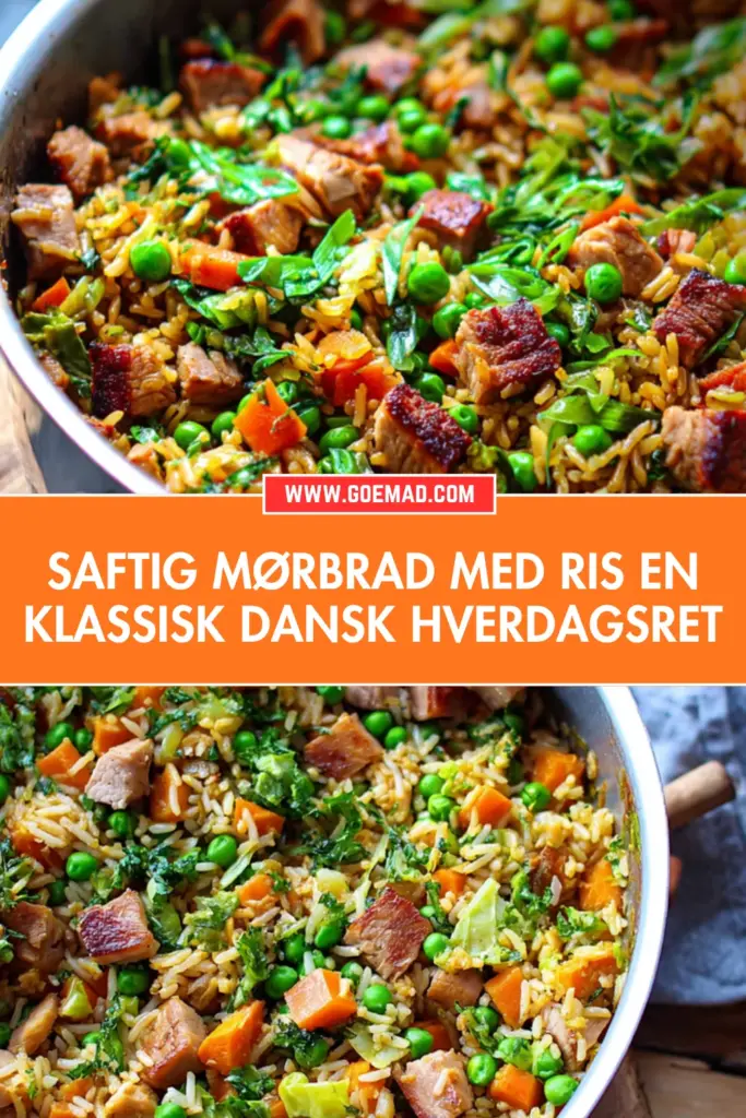 Mørbrad med ris og grøntsager: hurtig one pot opskrift til familien