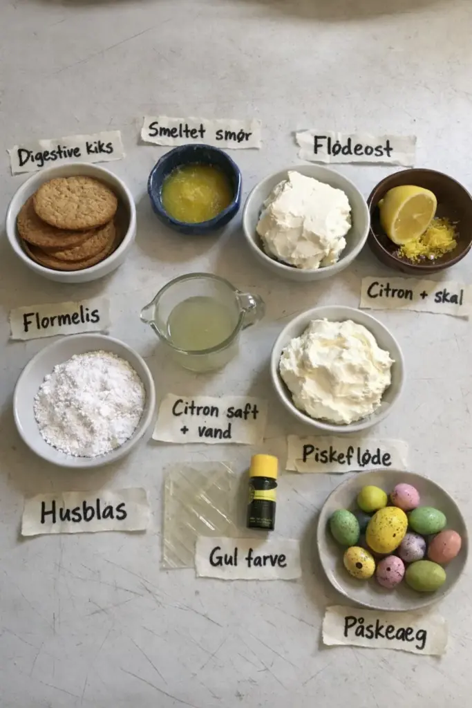 Påske cheesecake i glas: en nem og cremet dessert til påskefrokosten