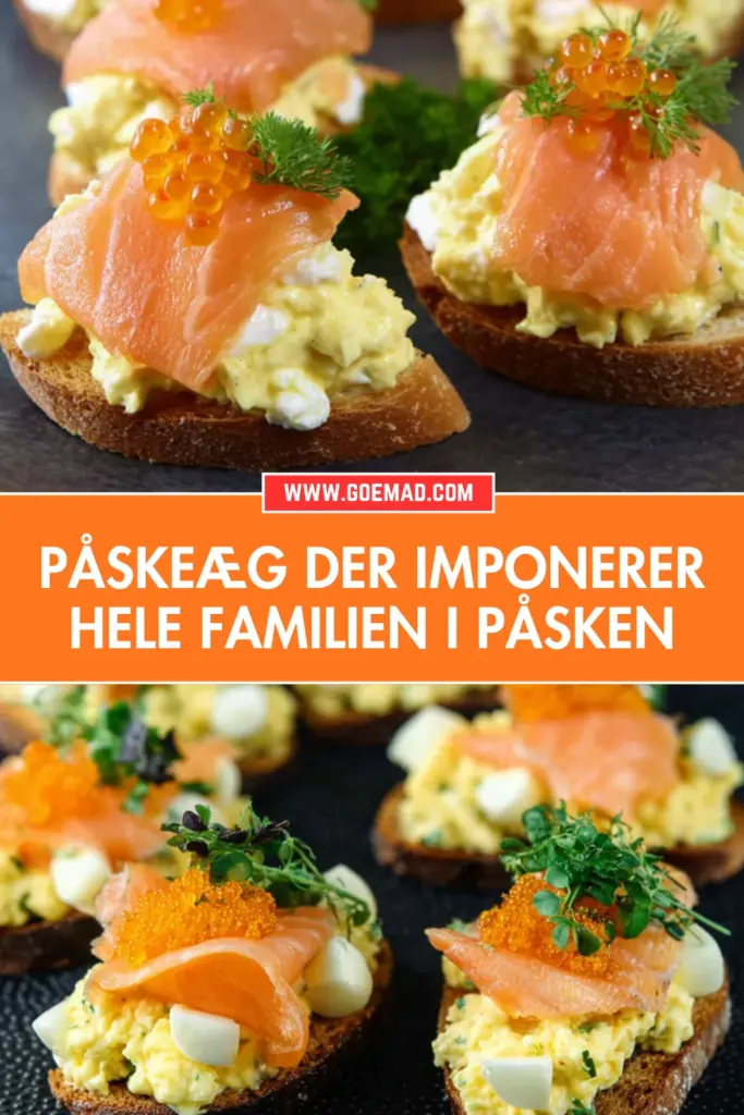 Påskeæg der imponerer hele familien til påskefrokosten