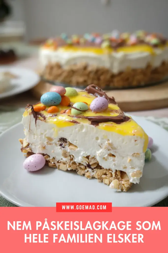 Hjemmelavet påskeislagkage: nem opskrift som hele familien elsker