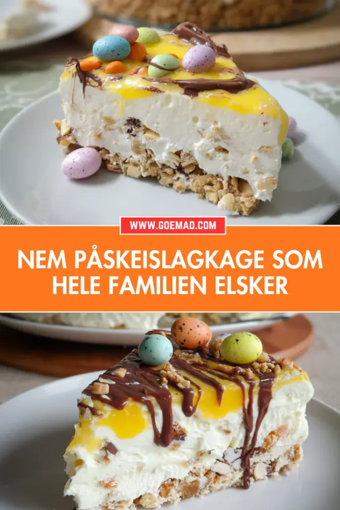 Hjemmelavet påskeislagkage: nem opskrift som hele familien elsker