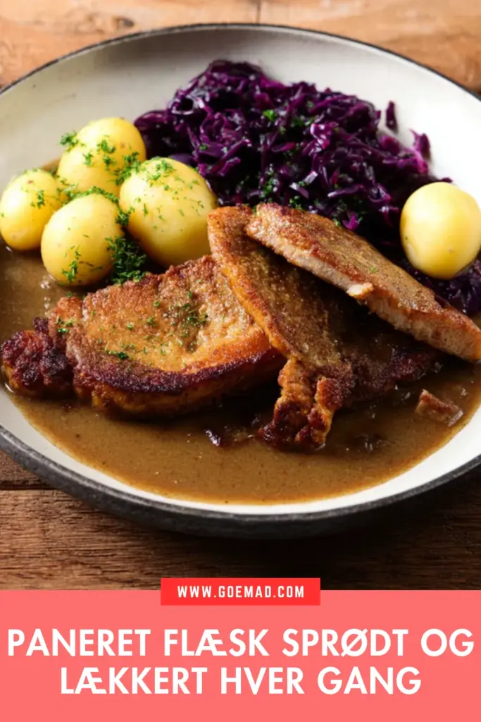 Paneret flæsk: sprødt og lækkert hver gang med den klassiske opskrift