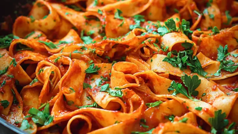 Pasta napoletana: nem italiensk pastaret med frisk tomatsauce